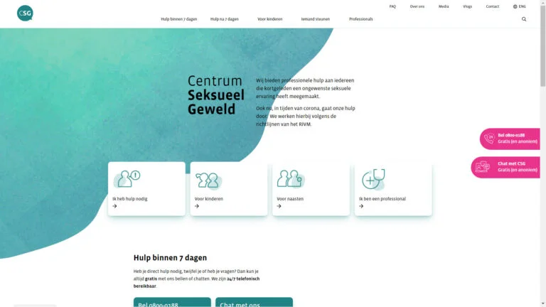 Screenshot Centrumseksueelgeweld
